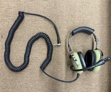 David Clark Aviation headset 40611G-01 with microphone PJ JUMP PILOT HALO RESCUE