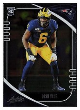Josh Uche 2020 Panini Absolute Rookie #164 New England Patriots *296