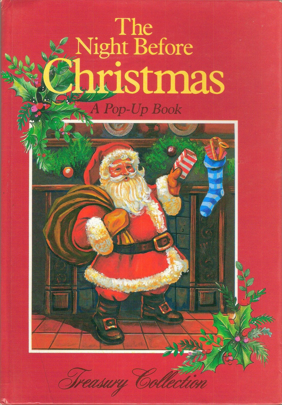 THE NIGHT BEFORE CHRISTMAS [A Pop Up Book] (Treasury Collection)