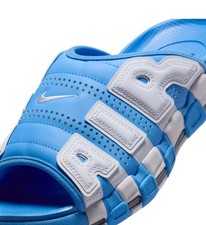 NIKE Air More Uptempo Slide Men's University Carolina Blue FD9883-400 Size 12