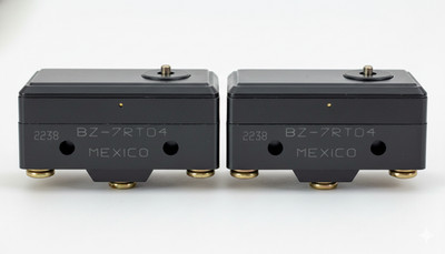 Micro Switch BZ-7RT04 Snap Action Switch Replacement Set of 2