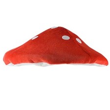 Creative Stuffed Mushroom Shape Hat Carnivals Christmas Hat for Adult Teenagers