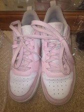 Size 5 GS - Nike Court Borough Low Recraft Pink Foam White 2023
