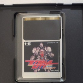 Etrnal City W/Case Manual PC Engine Hu Card Retro Used Game Good NTSC-J Japan