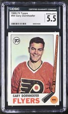 1969-70 Topps - Gary Dornhoefer #94 CGC 5.5