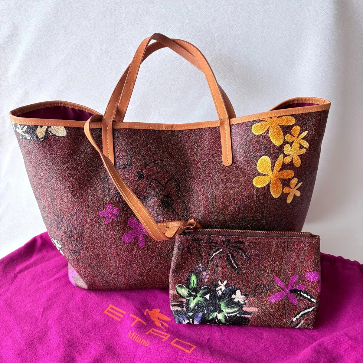 ETRO 花柄トートバッグ ETRO Floral Bags & Handbags for Women for sale | eBay