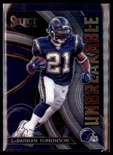 2020 Panini Select Football LaDainian Tomlinson Chargers U16 Unbreakable
