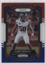 2023 Panini Prizm Red White & Blue Prizm Bobby Okereke #124 0k26