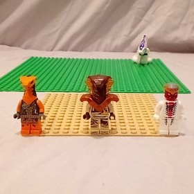 LEGO Minifigure Ninjago Lot 25 Pcs Pythor Garamadon Sensi Wu