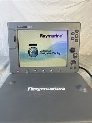 Raymarine C120 Classic Multifunction Display Unit with Sun Cover - TESTED