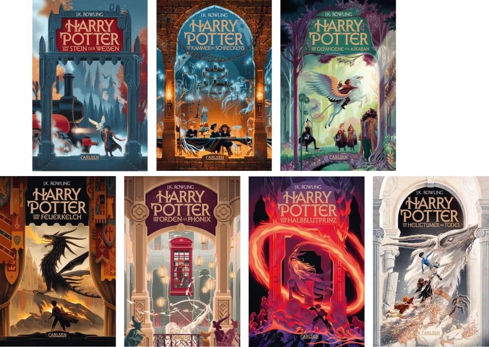 Harry Potter 1-7 zur Auswahl (25 Jahre Harry Potter, J.K. Rowling) Gesamtausgabe - Bild 3 von 4