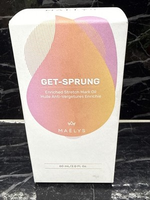 MAELYS Get-Sprung Enriched stretch mark oil 2.oz NEW In  Box