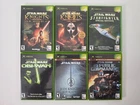 Star Wars 6-Game Xbox Bundle - KOTOR I & II, Republic Commando + More - TESTED