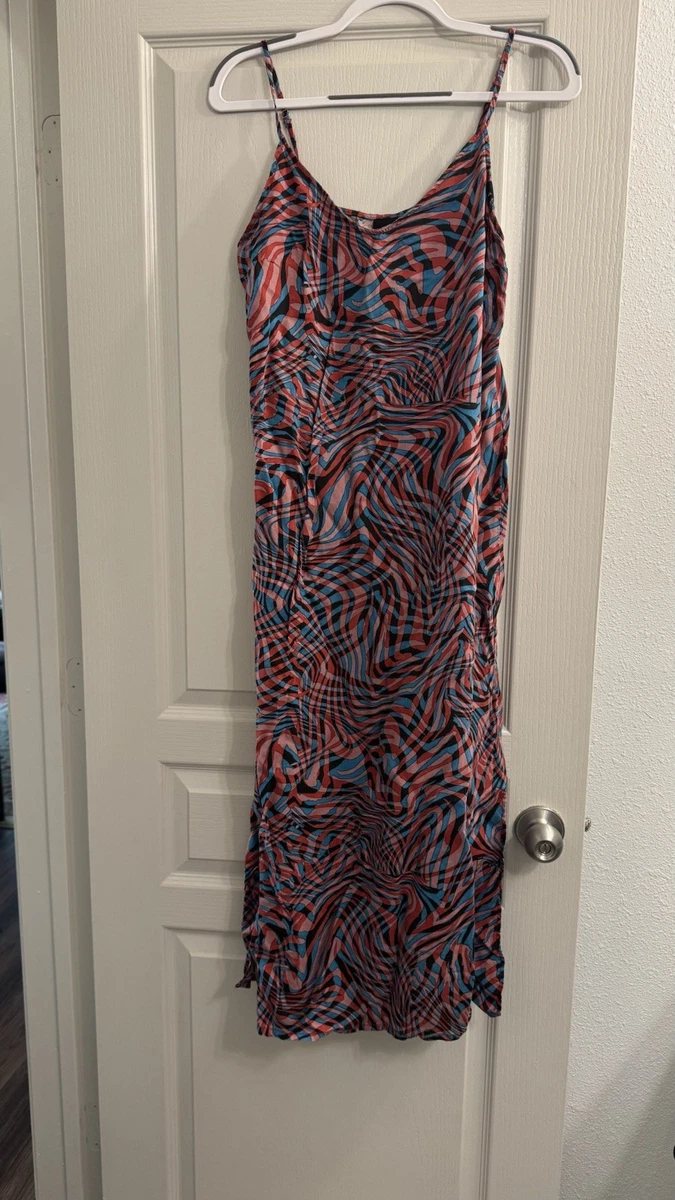 bets are off maxi dress sunset floral Baltic Born Womens Santorini Maxi Dress | Sunset Red