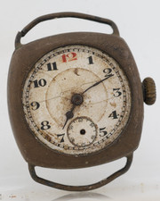 ROLEX WW1 TRENCH WRIST WATCH, 875 SILVER, 26.2x35mm CASE, 17mm LUG (FW)