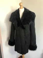 Butter soft Toscana 100% sheepskin Shearling wrap style winter coat