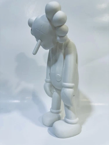 10 Inch tall Kaws Companion display art home decor Matt White