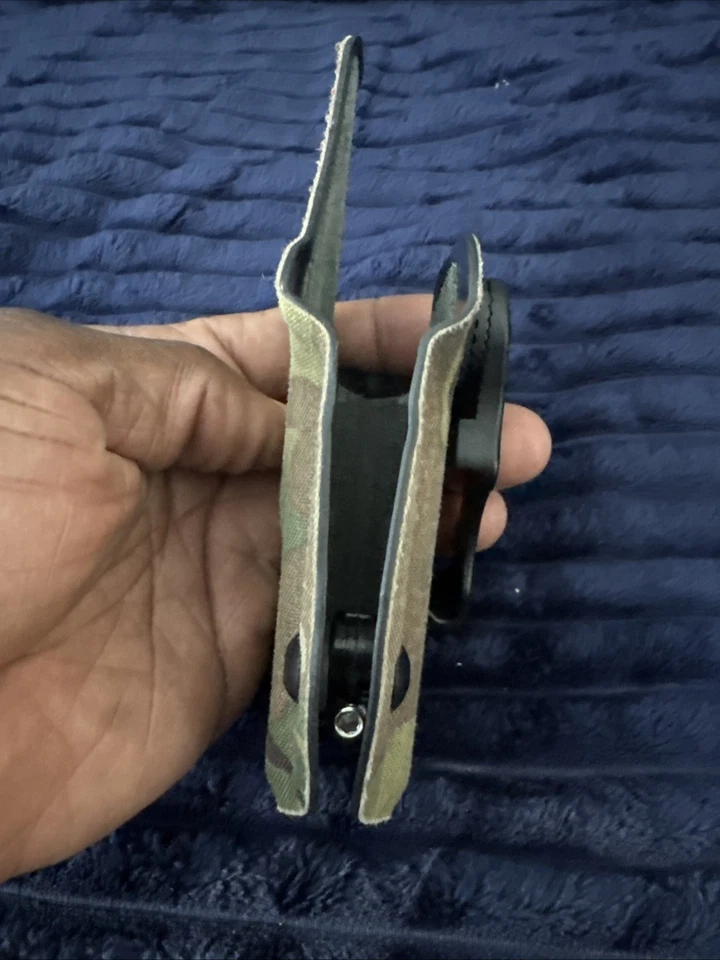 Funda IWB Kydex para transporte oculto compatible con Glock 43 y 43X 9 mm Foto 4 de 4