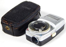 SEKONIC MICROLITE AMBIENT LIGHT METER K ZERO ADJUST JAPAN  CASE PHOTOGRAPHY VTG