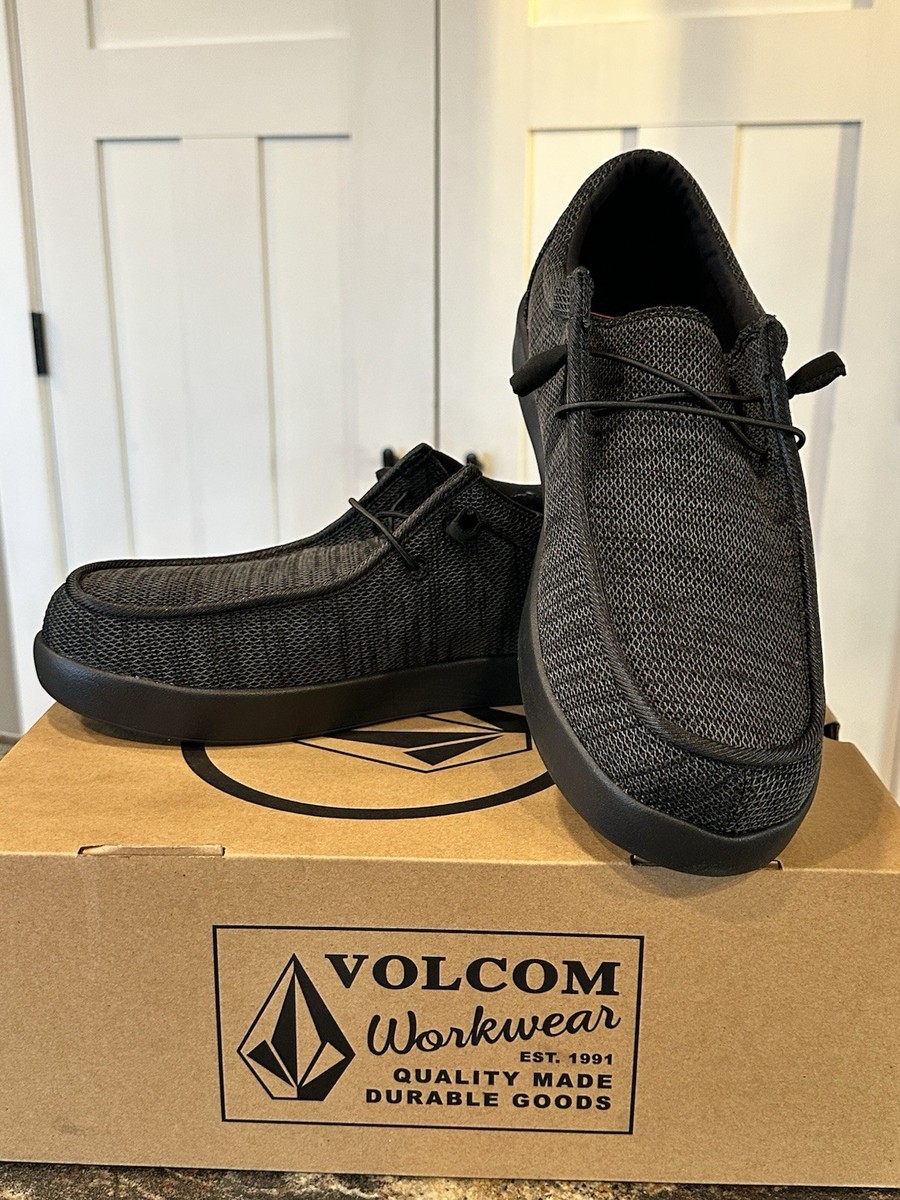 Volcom Workwear Comp Toe Shoes - look like Hey Dudes | eBay