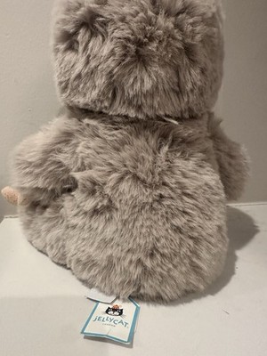 Jellycat Bo Bigfoot Plush Toy Retired Rare Woodland BO2BF