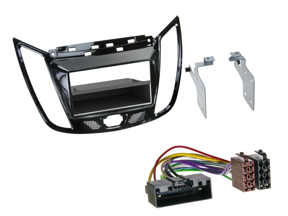 JVC Bluetooth MP3 USB DAB CD Autoradio für Ford C-Max Kuga Klavierlack schwarz - Bild 3 von 4