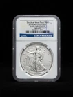 AMERICAN SILVER EAGLES 2013 MS-69 EARLY RELEASE,  NGC GRADED