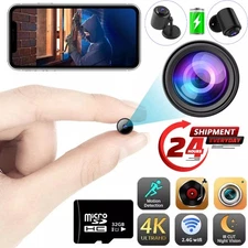 HD 1080P Wireless WiFi CCTV Indoor Outdoor Mini IP Camera CAM Home Security USA