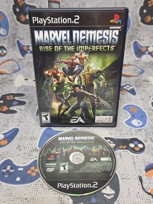 Marvel Nemesis Rise of the Imperfects (PlayStation 2 PS2) CLEANED & TESTED 