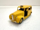 Vintage Dinky Yellow AUSTIN TAXI with Driver