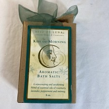 Vintage Bath Salts Beso De Luna Kiss Of Morning Aromatic 8 Oz