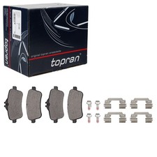 TOPRAN BREMSBELÄGE SATZ HINTEN passend für MERCEDES GLE M-KLASSE | 409 502