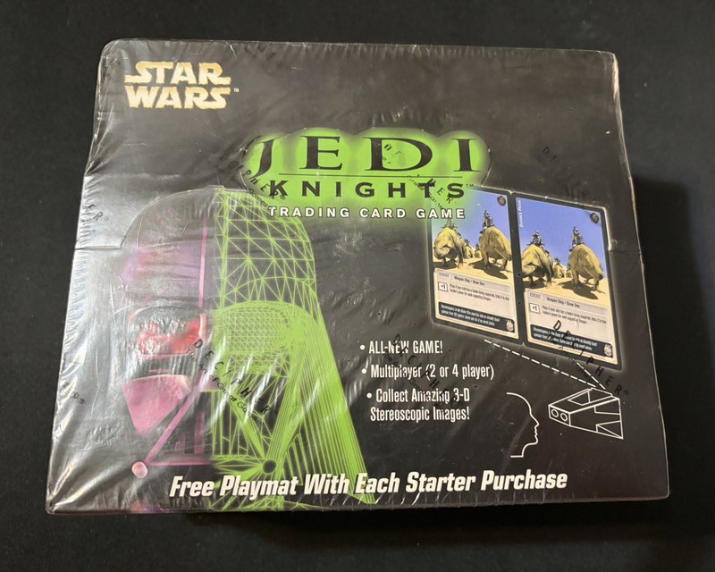 Star Wars Jedi Knights Premiere Starter TCG Deck New Factory Sealed Box 2001
