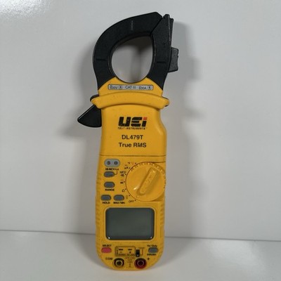 UEI Test Instruments DL479T True RMS Clamp Meter CATIII AC 600V 600A