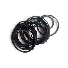 Mixed Square Cassette Tape Machine Recorder Rubber Belt Black