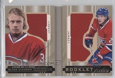 2015 Upper Deck Black Diamond Rookie Booklet Relics 201/299 Jacob De La Rose 2o2