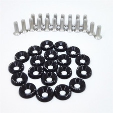 20 PCS XYC Sports Billet Aluminum Fender Washer Engine Bay Dress up Kit CNC Bill