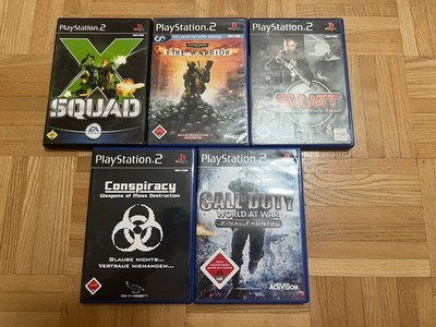 Shooter Paket - Squad Warhammer Conspiracy Call of Duty   PlayStation 2 PS2