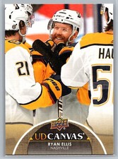 2021-22 UD Series 1 Canvas #C46 Ryan Ellis - Nashville Predators