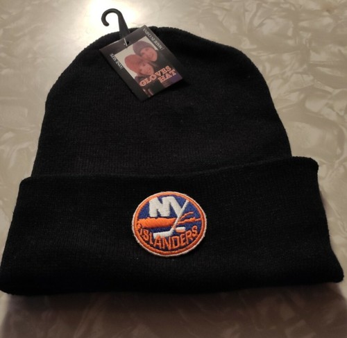 Islanders solid black skull cap | eBay