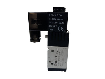 JELPC TIAYO 3DV210-08-AS 3/2 Way NC G1/4 Air Solenoid Valve 24V DC