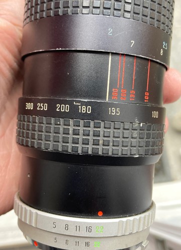 HOYA 100-300mm f5 ZOOM LENS MINOLTA MD MOUNT LENS FOR SLR CAMERAS - Picture 2 of 10