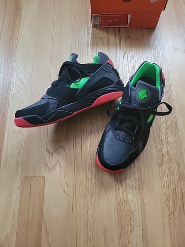 Nike Air Flight Huarache Low 819847 001 Black 2015 Deadstock Men's Size 8. - Picture 3 of 6