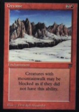 Crevasse - Legends: #138, Magic: The Gathering Lp R209