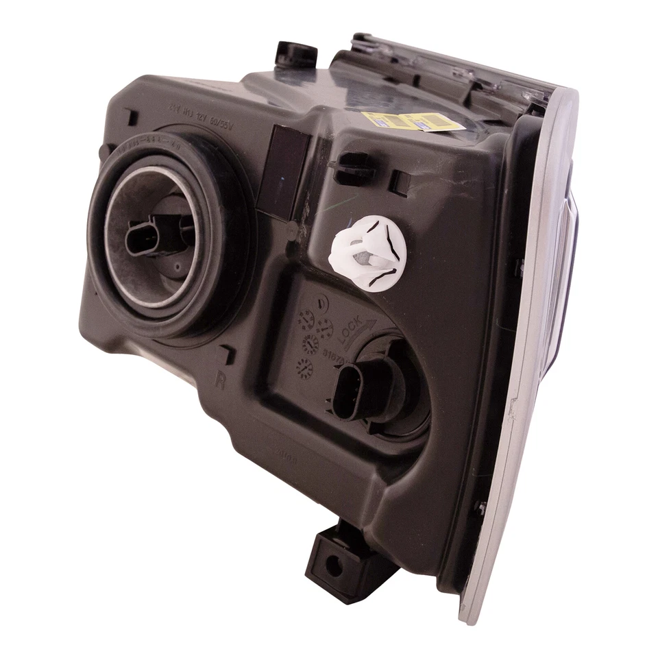 Juego de faros para conductor pasajero para Dodge Ram Dakota 08-11 certificado CAPA Foto 3 de 4