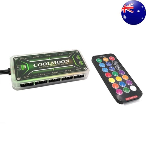 COOLMOON RGB Remote Controller DC12V 5A LED Color Intelligent Controllers