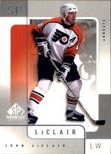 2000-01 SP Game Used #45 John LeClair PHILADELPHIA FLYERS
