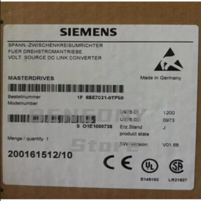 6SE7021-0TP50 SIEMENS SIMOVERT MASTERDRIVES MOTION CONTROL COMPACT PLUS INVERTER