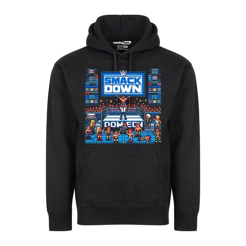 Wrestling Smack Down 8-Bit Gaming System Style Graphic Tee Shirt - Bild 3 von 8