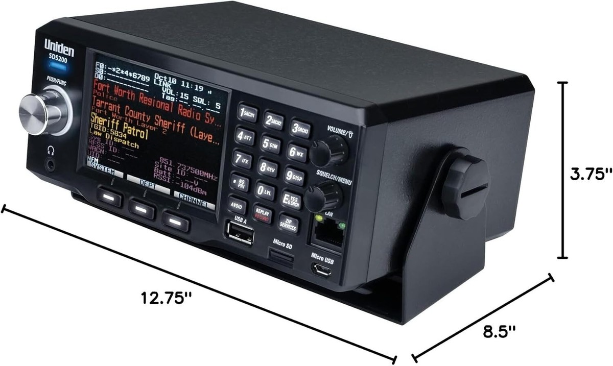 Free Trial Discovery Plus Att Uniden SDS200 True I/Q TrunkTracker